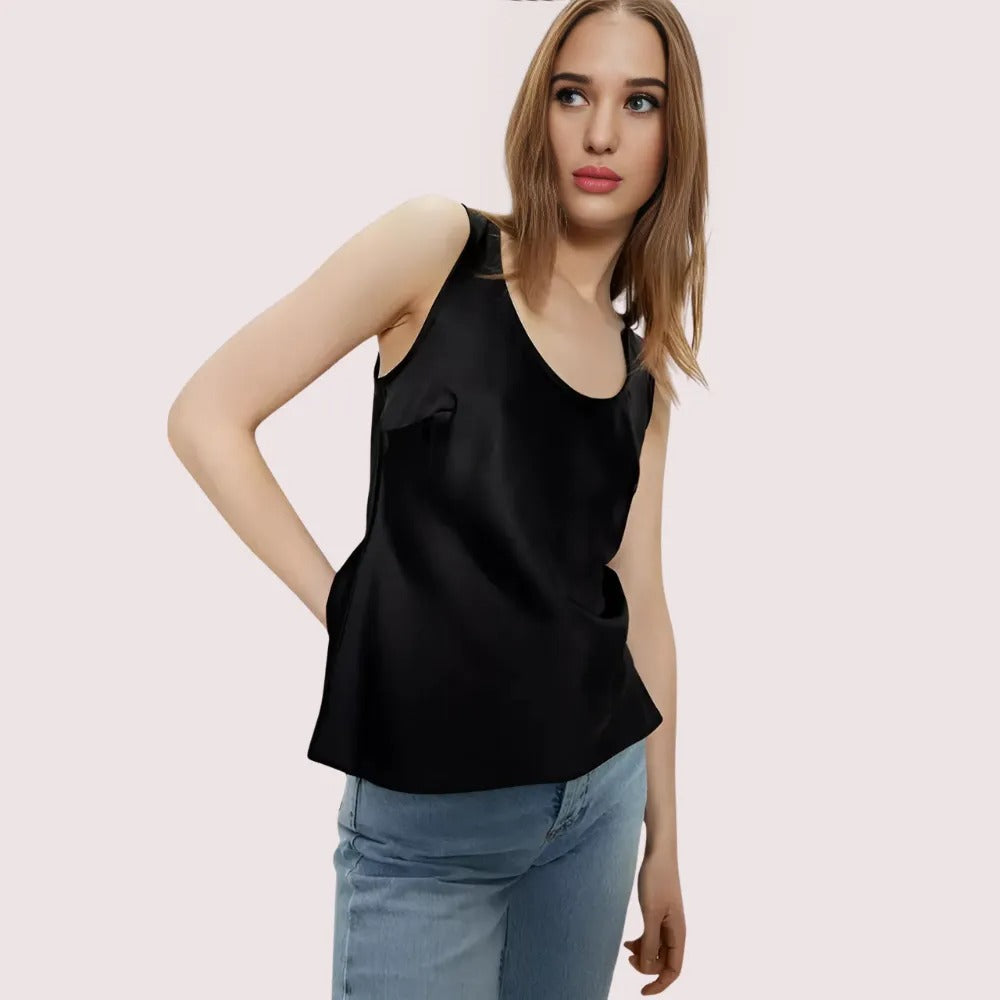 Versatile Silk Camisole for Day to Night Snazzyway
