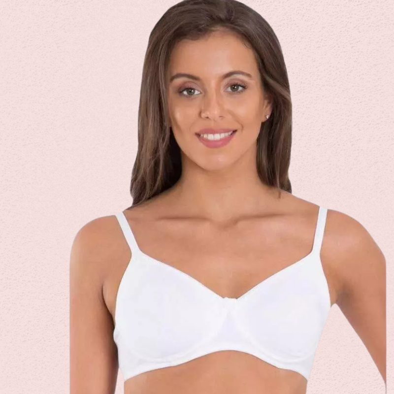 Breathable Cotton Non-Wired Bra (Pack of 2)