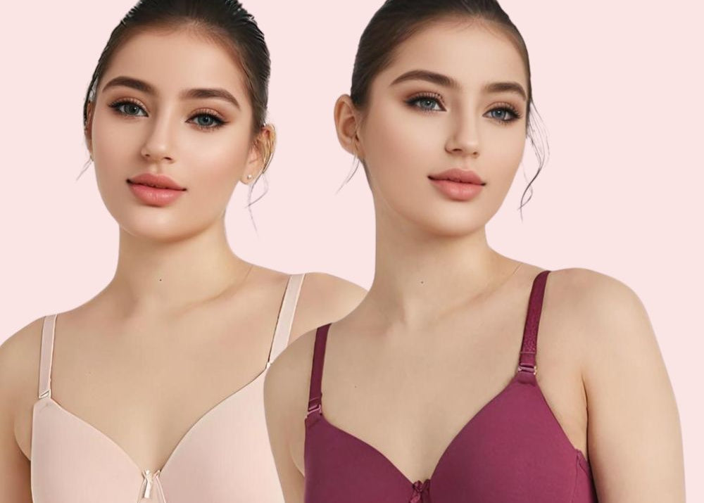 Velva Glow Seamless Lightly Padded Bra Duo