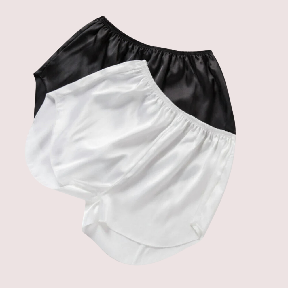 Silken Charm Faux French Knickers – 2 Pieces Snazzyway